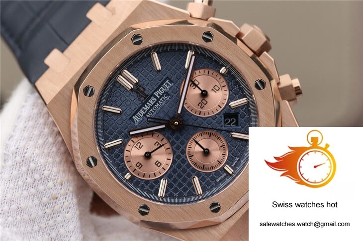 Audemars Piguet Royal Oak Chronograph 26331OR.OO.D315CR.01 OM Factory Blue Dial 4 Audemars Piguet Royal Oak Chronograph 26331OR.OO.D315CR.01 OM Factory Blue Dial 4