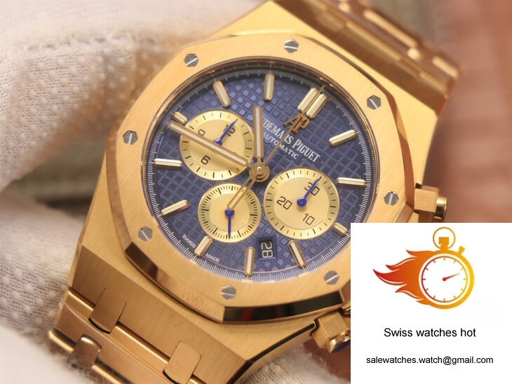 Audemars Piguet Royal Oak Chronograph 26331BA.OO.1220BA.01 OM Factory Blue Dial 4 Audemars Piguet Royal Oak Chronograph 26331BA.OO.1220BA.01 OM Factory Blue Dial 4