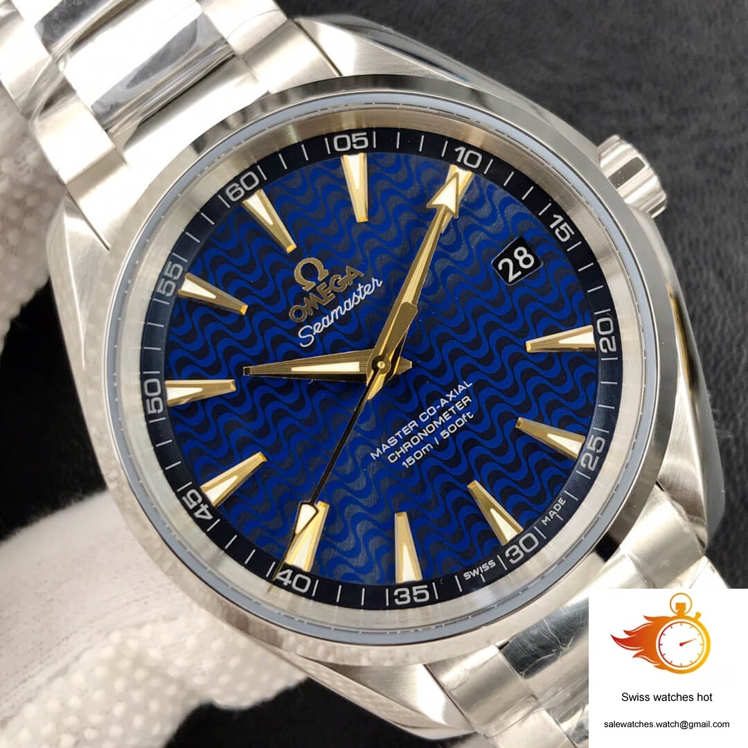 Omega Seamaster Aqua Terra 150M Rio Olympic Special Edition VS Factory Blue Dial 4 Omega Seamaster Aqua Terra 150M Rio Olympic Special Edition VS Factory Blue Dial 4