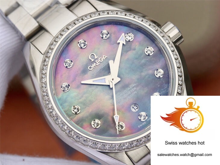 Omega Seamaster 231.15.34.20.57.001 Aqua Terra 150M 3S Factory Mother-Of-Pearl Dial 4 Omega Seamaster 231.15.34.20.57.001 Aqua Terra 150M 3S Factory Mother-Of-Pearl Dial 4