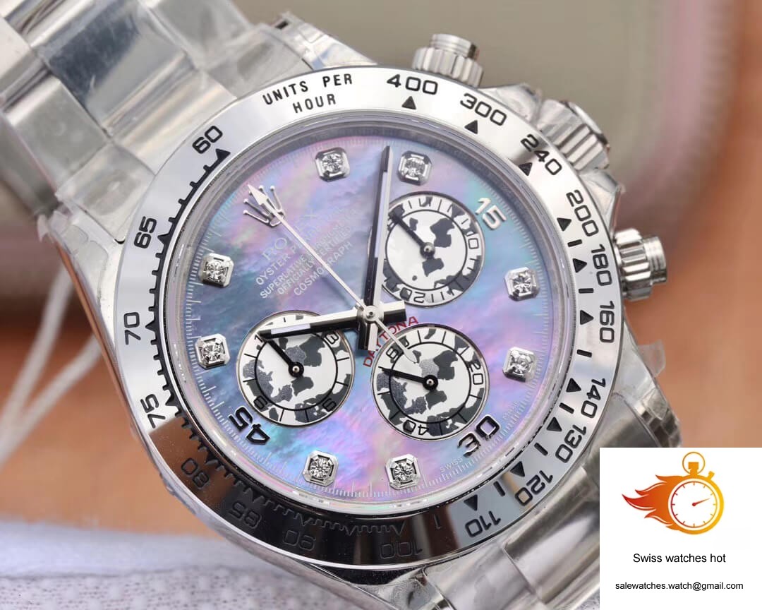 Rolex Daytona Cosmograph 116509-0064 JH Factory Mother-Of-Pearl Dial 4 Rolex Daytona Cosmograph 116509-0064 JH Factory Mother-Of-Pearl Dial 4