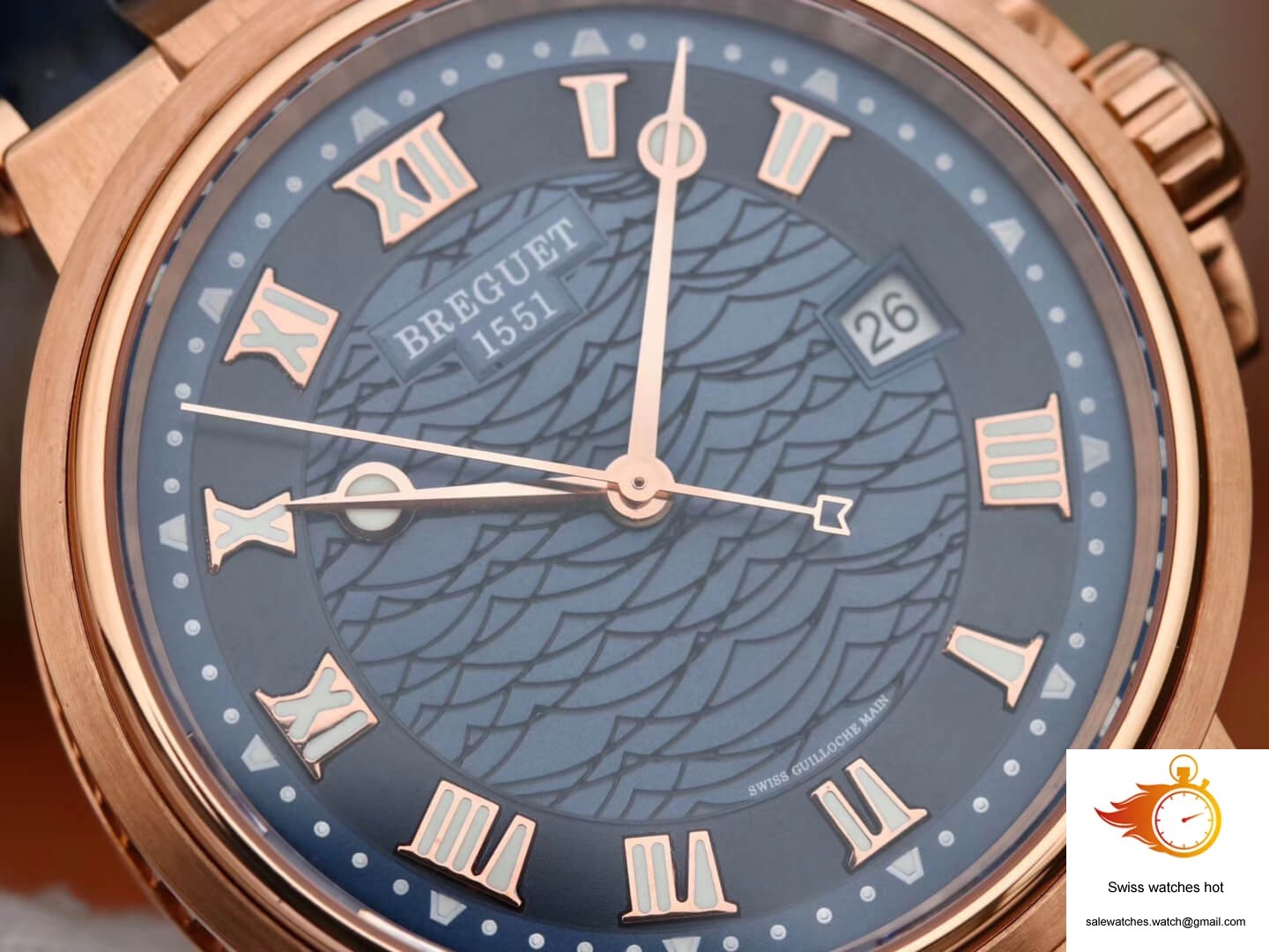 Breguet Marine 5517 V9 Factory Rose Gold Blue Dial 4 Breguet Marine 5517 V9 Factory Rose Gold Blue Dial 4