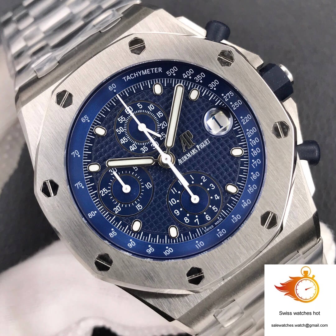 Audemars Piguet Royal Oak Offshore 26237ST JF Factory Blue Dial 4 Audemars Piguet Royal Oak Offshore 26237ST JF Factory Blue Dial 4