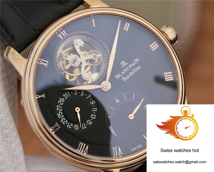 Blancpain Villeret 6025-3642-55B JB Factory Black Dial 4 Blancpain Villeret 6025-3642-55B JB Factory Black Dial 4