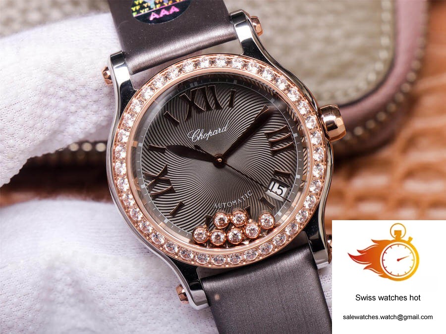 Chopard Happy Sport 278559-3003 YF Factory Grey Dial 4 Chopard Happy Sport 278559-3003 YF Factory Grey Dial 4