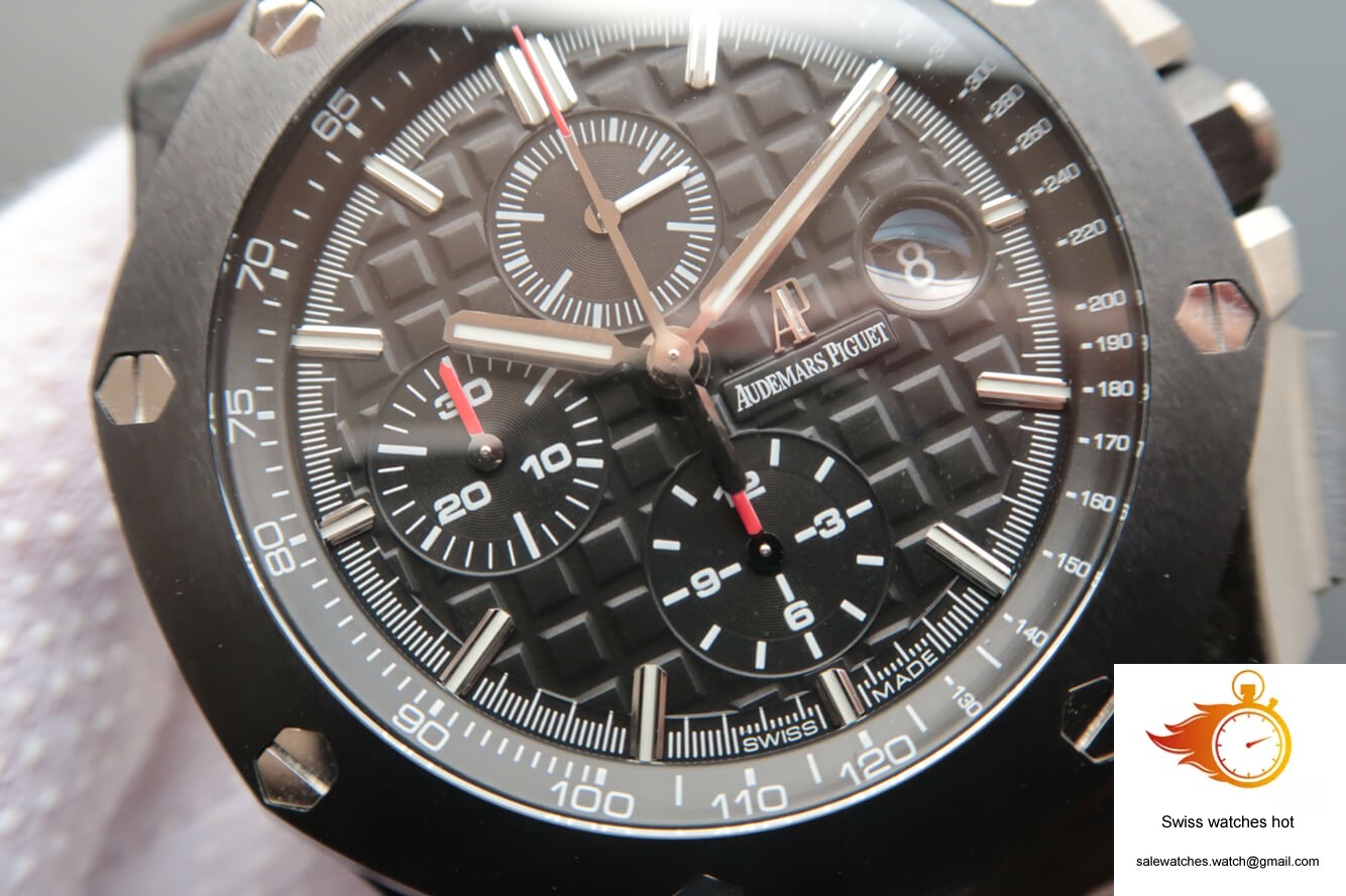 Audemars Piguet Royal Oak Offshore 26400AU.OO.A002CA.01 JF Factory Black Dial 4 Audemars Piguet Royal Oak Offshore 26400AU.OO.A002CA.01 JF Factory Black Dial 4