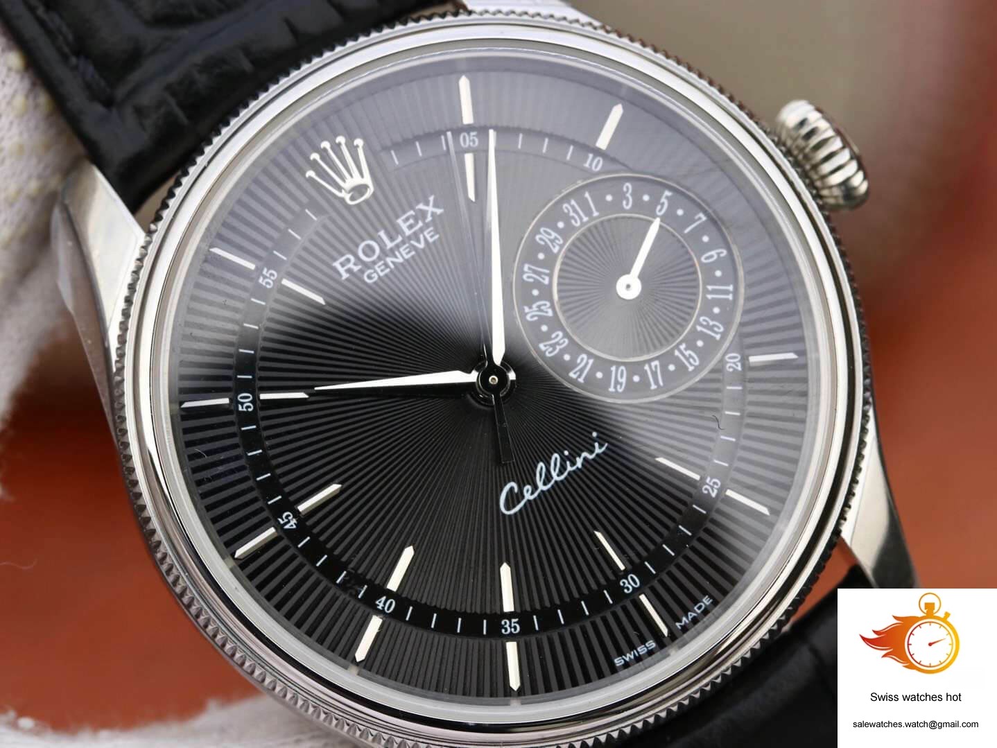 Rolex Celini Date 50519 MKS Factory Black Dial 4 Rolex Celini Date 50519 MKS Factory Black Dial 4