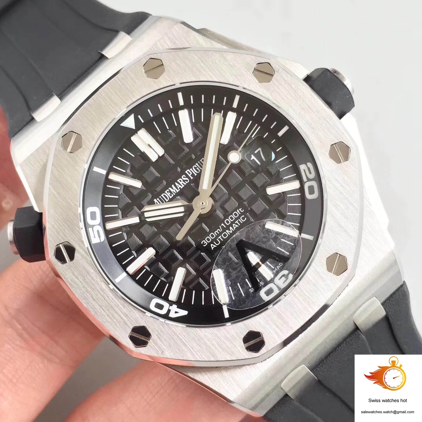 Audemars Piguet Royal Oak Offshore 15703 JF Factory V10 Black Dial 4 Audemars Piguet Royal Oak Offshore 15703 JF Factory V10 Black Dial 4