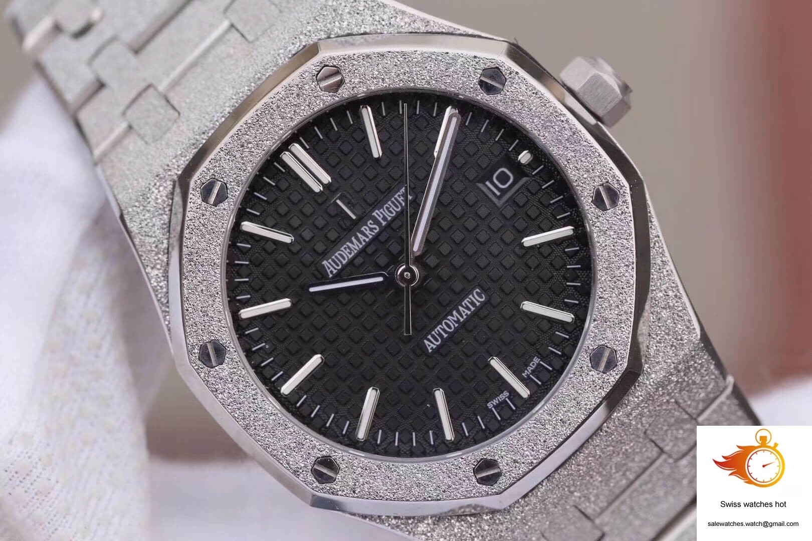 Audemars Piguet Royal Oak 15454BC.GG.1259BC.01 JH Factory Black Dial 4 Audemars Piguet Royal Oak 15454BC.GG.1259BC.01 JH Factory Black Dial 4