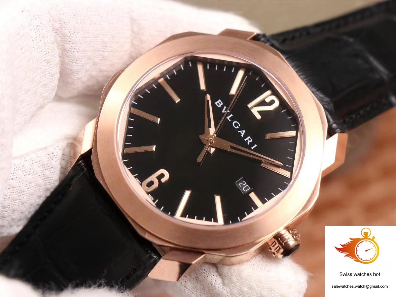 Bvlgari Octo 101963 BGOP41BGLD BV Factory Black Dial 4 Bvlgari Octo 101963 BGOP41BGLD BV Factory Black Dial 4