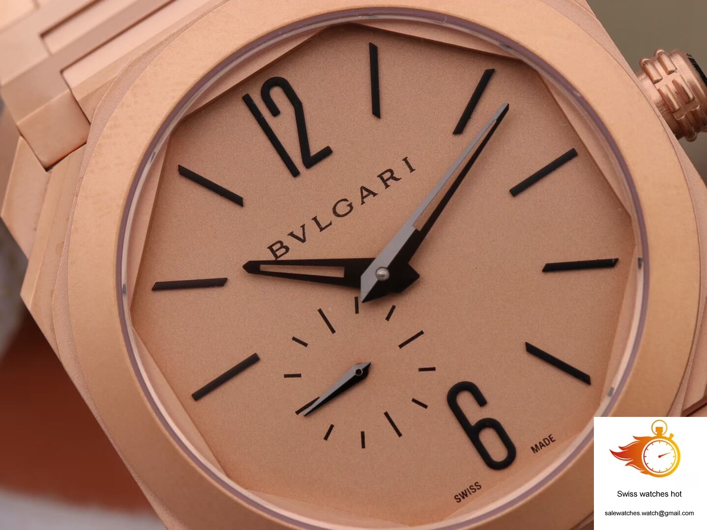 Bvlgari Octo Finissimo 102912 BV Factory Rose Gold Dial 4 Bvlgari Octo Finissimo 102912 BV Factory Rose Gold Dial 4