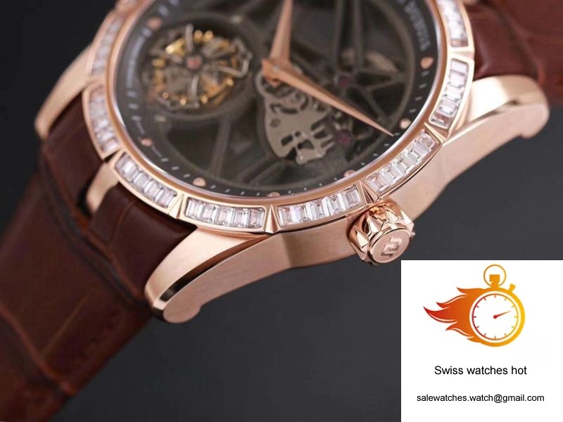 Roger Dubuis Excalibur RDDBEX0404 JB Factory V3 Rose Gold Tourbillon 4 Roger Dubuis Excalibur RDDBEX0404 JB Factory V3 Rose Gold Tourbillon 4