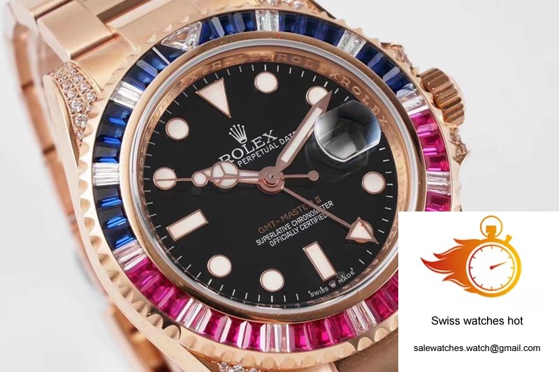 Rolex GMT Master II 116759 SAru ROF Factory Rose Gold 4 Rolex GMT Master II 116759 SAru ROF Factory Rose Gold 4