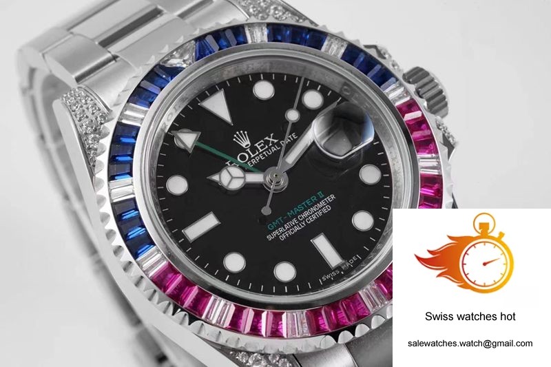 Rolex GMT Master II 116759 SAru-78209 ROF Factory Black Dial 4 Rolex GMT Master II 116759 SAru-78209 ROF Factory Black Dial 4