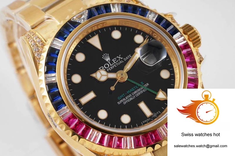 Rolex GMT Master II 116758 SAru-78208 ROF Factory Black Dial 4 Rolex GMT Master II 116758 SAru-78208 ROF Factory Black Dial 4