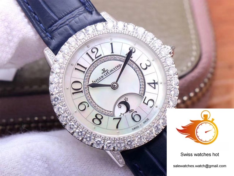 Jaeger LeCoultre Rendez Vous Q3523570 ZF Factory Silver Diamond 4 Jaeger LeCoultre Rendez Vous Q3523570 ZF Factory Silver Diamond 4