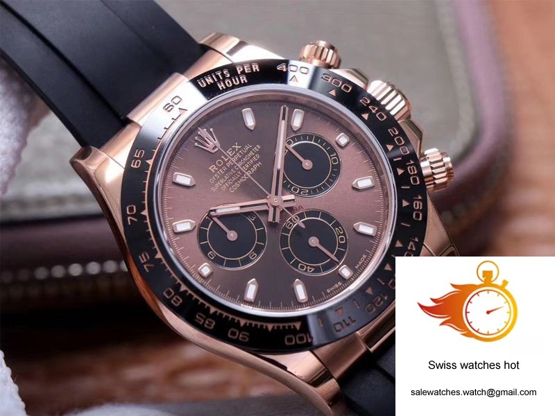 Rolex Daytona M116515LN-0041 Noob Factory Chocolate Dial 4130 Movement 4 Rolex Daytona M116515LN-0041 Noob Factory Chocolate Dial 4130 Movement 4