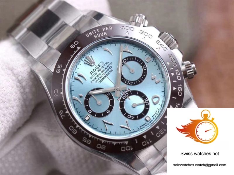 Rolex Daytona M116506-0004 Noob Factory Blue Dial 4130 Movement 4 Rolex Daytona M116506-0004 Noob Factory Blue Dial 4130 Movement 4