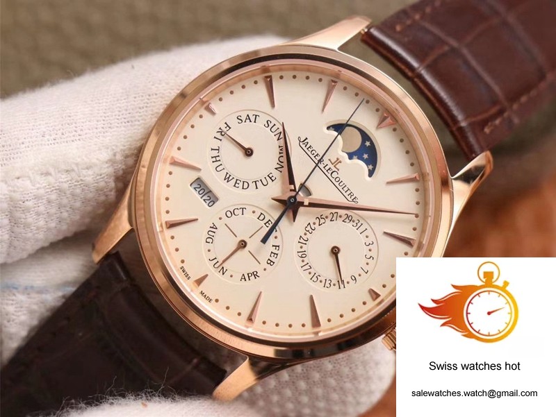 Jaeger-LeCoultre Master Ultra Thin Moon Perpetual Calendar 1302520 V9 Factory Rose Gold Case 4 Jaeger-LeCoultre Master Ultra Thin Moon Perpetual Calendar 1302520 V9 Factory Rose Gold Case 4