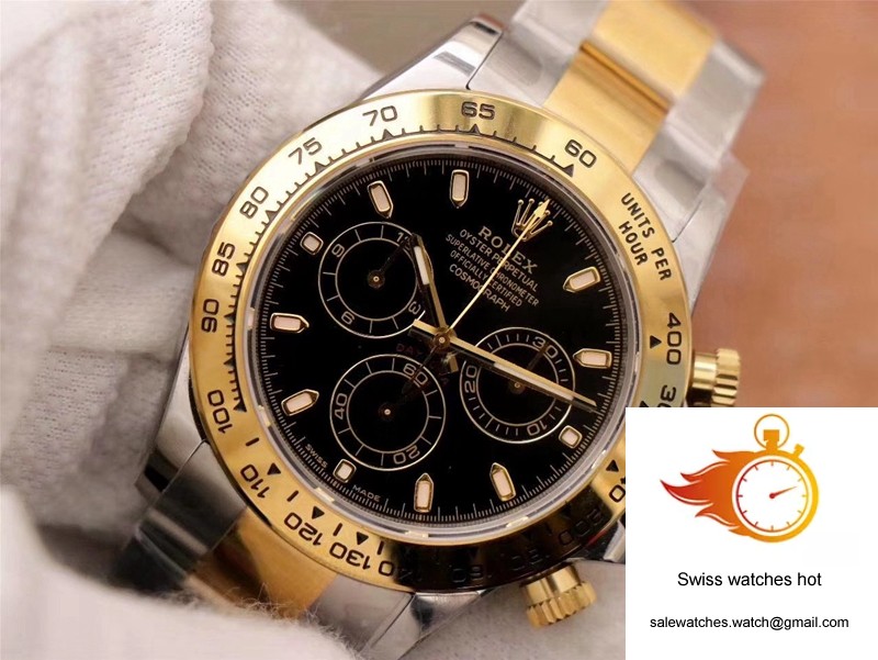 Rolex Daytona Cosmograph m116503-0004 Noob Factory Black Dial 4 Rolex Daytona Cosmograph m116503-0004 Noob Factory Black Dial 4
