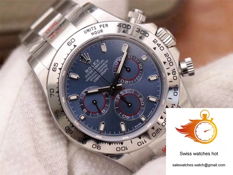 Rolex Daytona Cosmograph 116509-78599 Noob Factory Blue Dial 4 Rolex Daytona Cosmograph 116509-78599 Noob Factory Blue Dial 4