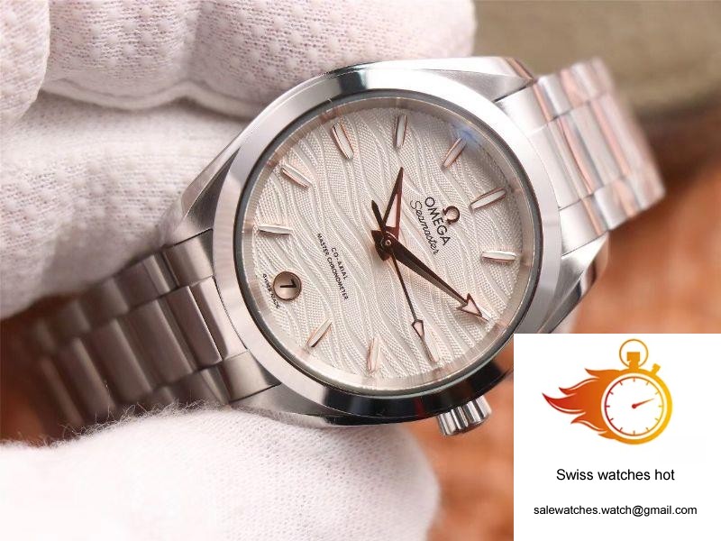 VS Factory Omega Seamaster Aqua Terra 150M CO AXIAL Master Chronometer Ladies 220.10.38.20.02.002 4 VS Factory Omega Seamaster Aqua Terra 150M CO AXIAL Master Chronometer Ladies 220.10.38.20.02.002 4