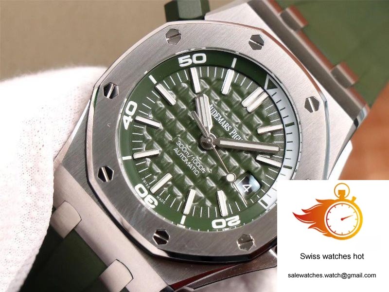Audemars Piguet Royal Oak Offshore Diver 15710ST.OO.A052CA.01 JF Factory 4 Audemars Piguet Royal Oak Offshore Diver 15710ST.OO.A052CA.01 JF Factory 4