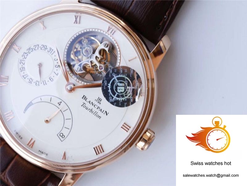 JB Factory Blancpain Villeret Tourbillon 8 Jours 6025-3642-55b 4 JB Factory Blancpain Villeret Tourbillon 8 Jours 6025-3642-55b 4