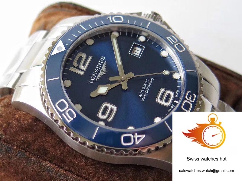 Longines HydroConquest L3.841.4.96.6 ZF Factory 41MM 4 Longines HydroConquest L3.841.4.96.6 ZF Factory 41MM 4