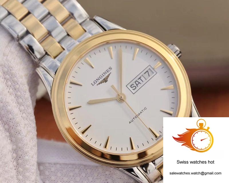 Longines Flagship Automatic Double Calendar L4.899.3.22.7 4 Longines Flagship Automatic Double Calendar L4.899.3.22.7 4