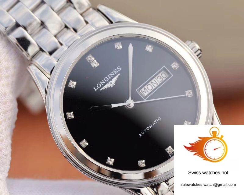 Longines Flagship Automatic Double Calendar L4.899.4.57.6 4 Longines Flagship Automatic Double Calendar L4.899.4.57.6 4