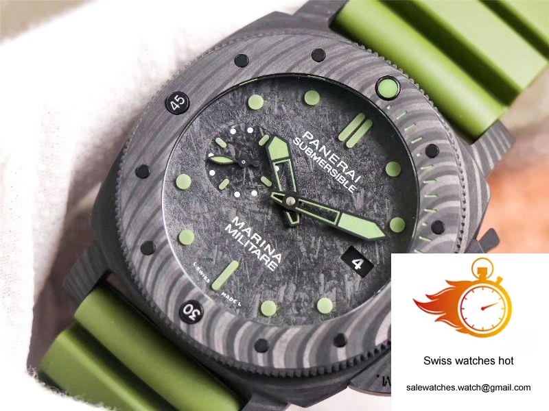 VS Factory Panerai Submersible Marina Militare Carbotech 47MM PAM00961 4 VS Factory Panerai Submersible Marina Militare Carbotech 47MM PAM00961 4