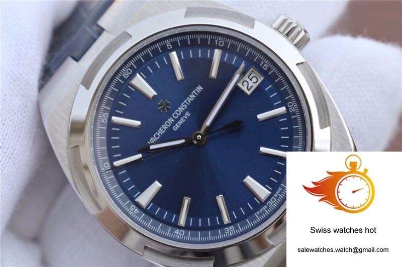 Vacheron Constantin Overseas 47040 JJ Factory Leather Strap Blue Dial 4 Vacheron Constantin Overseas 47040 JJ Factory Leather Strap Blue Dial 4