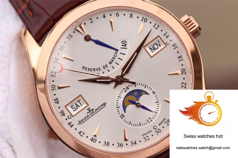 Jaeger-LeCoultre Master Calendar Q151242A Rose Gold Silver Dial 4 Jaeger-LeCoultre Master Calendar Q151242A Rose Gold Silver Dial 4