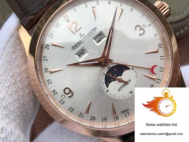 Jaeger-LeCoultre Master Calendar 1552520 KM Facrory Silver Dial 4 Jaeger-LeCoultre Master Calendar 1552520 KM Facrory Silver Dial 4