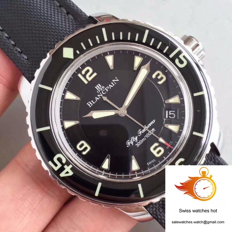 Blancpain Fifty Fathoms 5015-1130-52 ZF Factory Black Dial 4 Blancpain Fifty Fathoms 5015-1130-52 ZF Factory Black Dial 4
