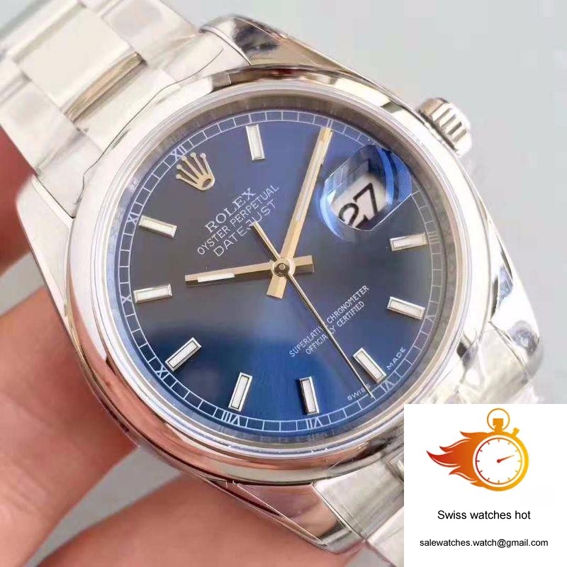 Rolex Datejust 116200 36MM AR Factory Blue Dial 4 Rolex Datejust 116200 36MM AR Factory Blue Dial 4