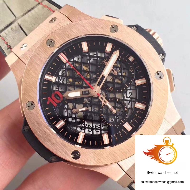Hublot Big Bang Aero Bang Gold 311.PX.1180.GR Black Skeleton Dial 4 Hublot Big Bang Aero Bang Gold 311.PX.1180.GR Black Skeleton Dial 4