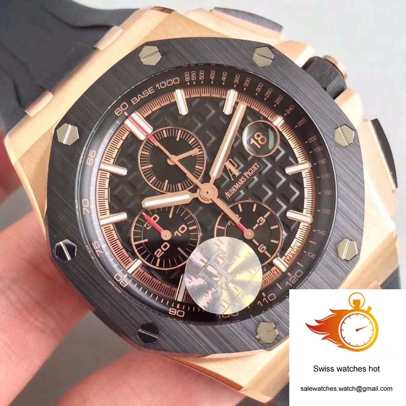Audemars Piguet Royal Oak Offshore 26401RO.OO.A002CA.01 JF Factory V2 Black Dial 4 Audemars Piguet Royal Oak Offshore 26401RO.OO.A002CA.01 JF Factory V2 Black Dial 4