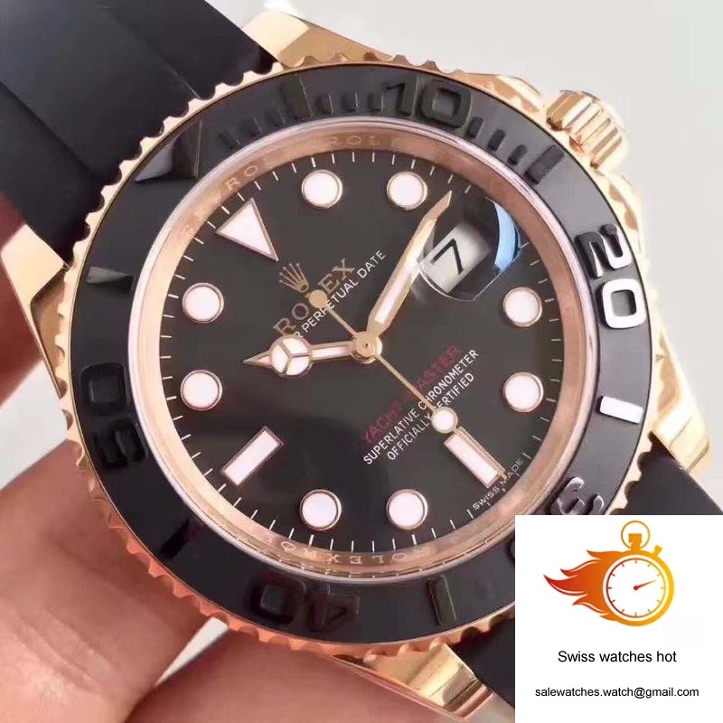 Rolex Yacht-Master 40MM 116655 Noob Factory Black Dial 4 Rolex Yacht-Master 40MM 116655 Noob Factory Black Dial 4