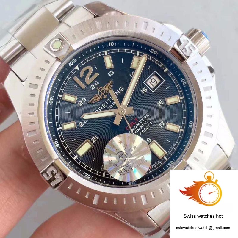 Breitling Colt Automatic 44MM A1738811-BD44-173A GF Factory Black Dial 4 Breitling Colt Automatic 44MM A1738811-BD44-173A GF Factory Black Dial 4