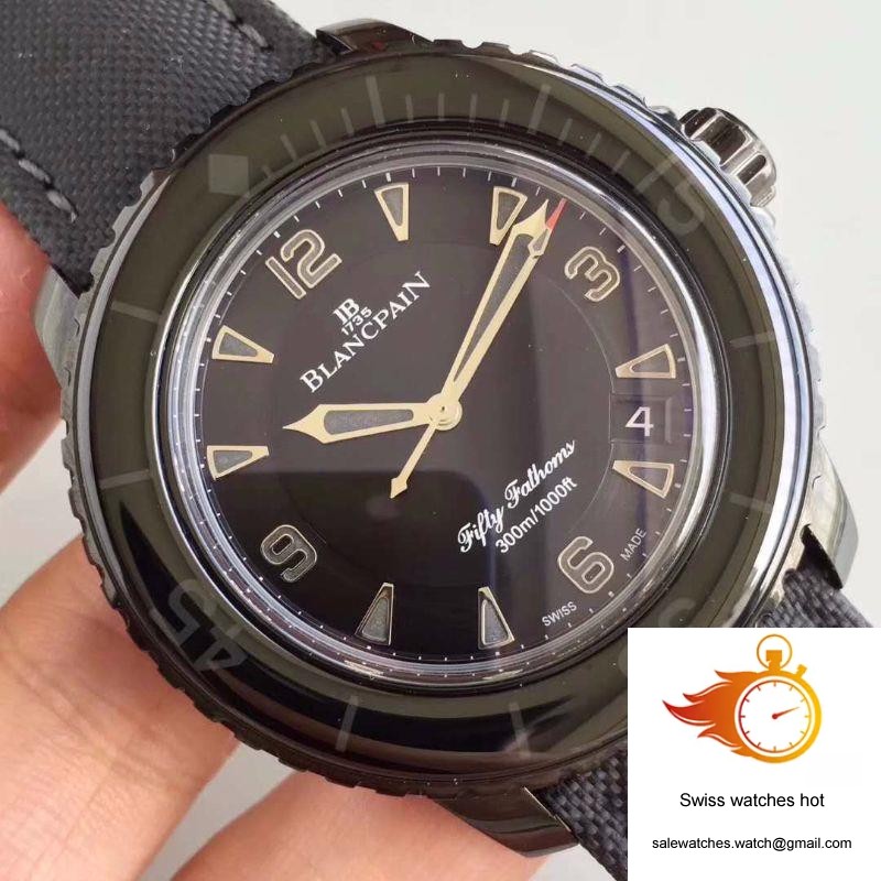 Blancpain Fifty Fathoms Dark Knight 5015-11C30-52A ZF Factory Black Dial 4 Blancpain Fifty Fathoms Dark Knight 5015-11C30-52A ZF Factory Black Dial 4