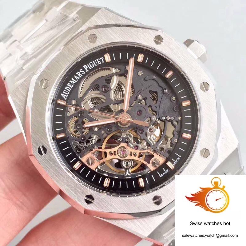 Audemars Piguet Royal Oak 15407ST.OO.1220ST.01 JF Factory Skeleton Dial 4 Audemars Piguet Royal Oak 15407ST.OO.1220ST.01 JF Factory Skeleton Dial 4