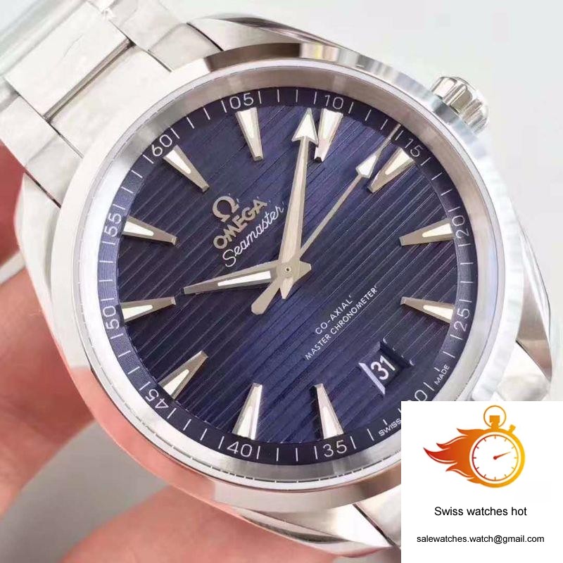 Omega Seamaster Aqua Terra 150M Co-Axial Master 220.10.41.21.03.001 VS Factory Deep Blue Dial 4 Omega Seamaster Aqua Terra 150M Co-Axial Master 220.10.41.21.03.001 VS Factory Deep Blue Dial 4