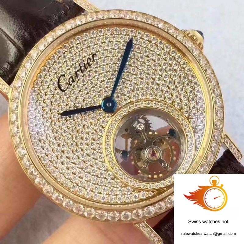 Cartier Rotonde Tourbillon Diamonds Dial 4 Cartier Rotonde Tourbillon Diamonds Dial 4