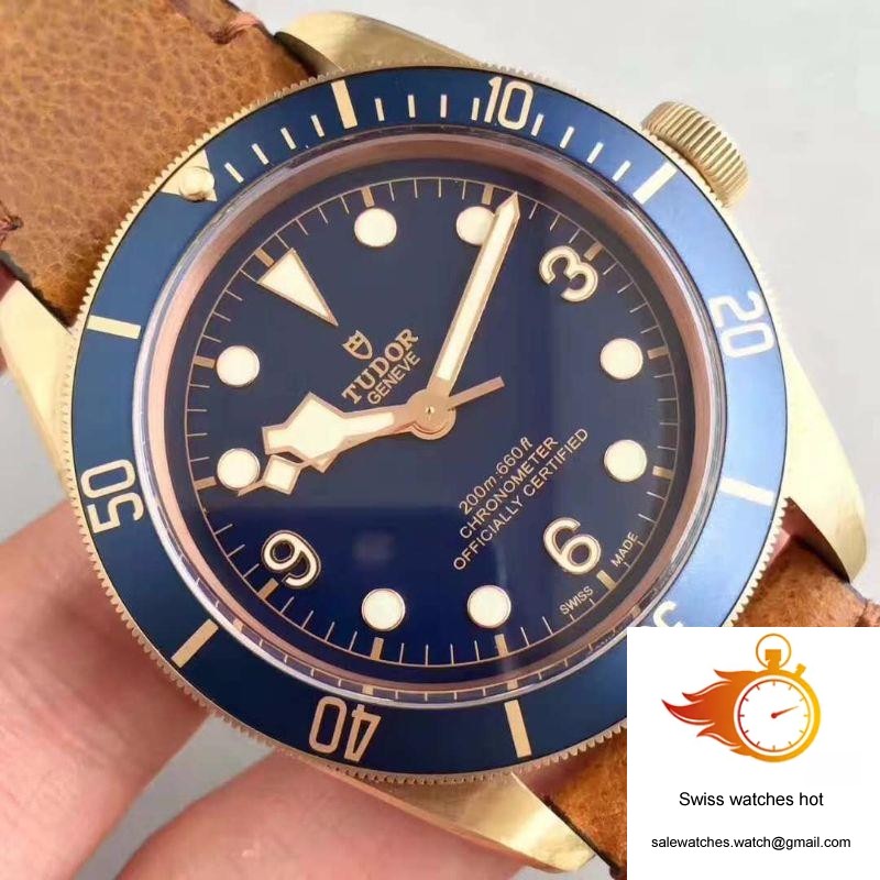 Tudor Heritage Black Bay Bronze M79250BM ZF Factory V4 Blue Dial 4 Tudor Heritage Black Bay Bronze M79250BM ZF Factory V4 Blue Dial 4