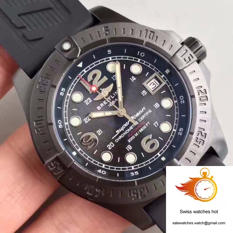 Breitling Superocean Steelfish A17390 GF Factory Black Dial 4 Breitling Superocean Steelfish A17390 GF Factory Black Dial 4