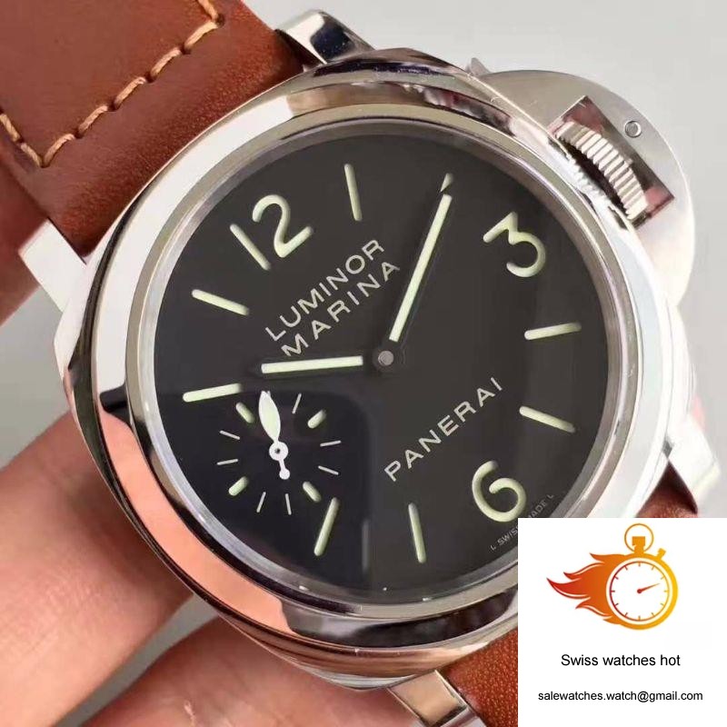 Panerai Luminor Marina PAM 111 Noob Factory Black Dial 4 Panerai Luminor Marina PAM 111 Noob Factory Black Dial 4