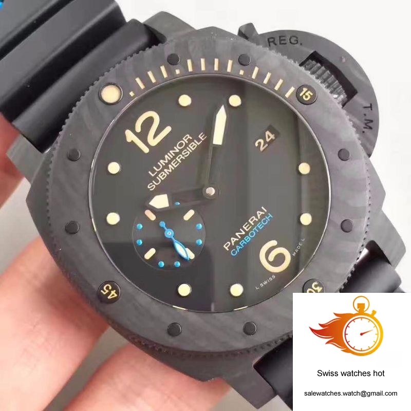 Panerai Luminor Submersible 1950 PAM616 VS Factory V3 Black Dial 4 Panerai Luminor Submersible 1950 PAM616 VS Factory V3 Black Dial 4