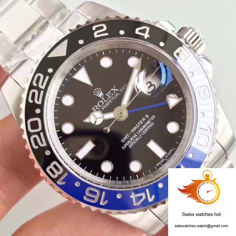 Rolex GMT Master II 116710BLNR Noob Factory V8 Black Dial 4 Rolex GMT Master II 116710BLNR Noob Factory V8 Black Dial 4